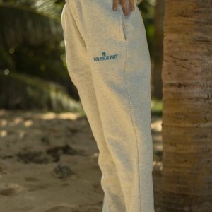 Pink Palm Puff Sweatpants